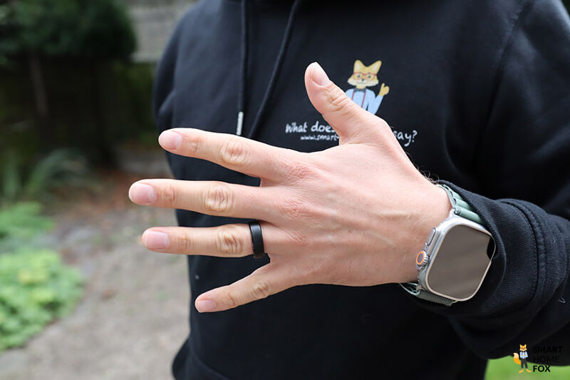 RingConn Gen 2 am Finger